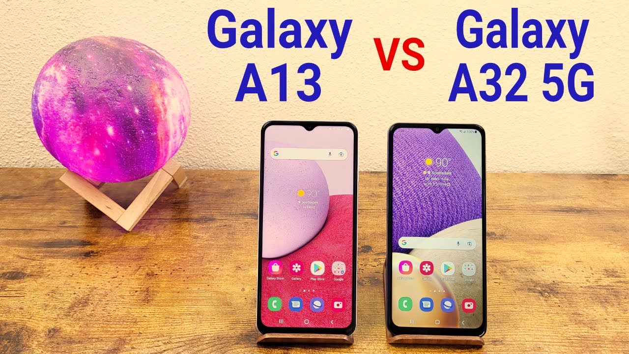 Samsung Galaxy A13 vs Samsung Galaxy A32 5G - YouTube