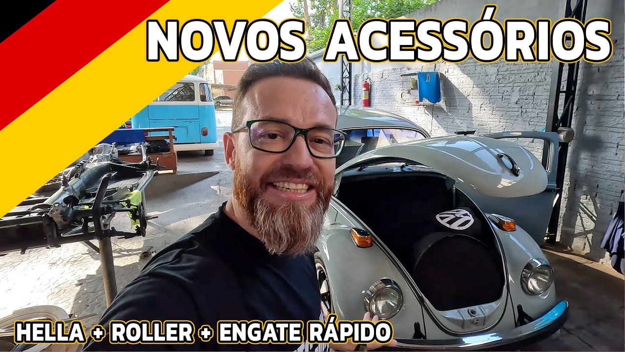 Fusca German Look - Novos Acessórios Externos e Internos! #7