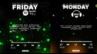 Cara membuat Vidio literasi efek partikel dan audio spektrum|| di android