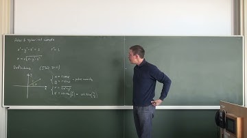 Mathematics for Chemists, Lecture 32 - Polar, cylindrical, and spherical coordinates