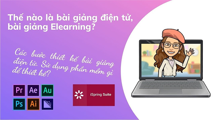 Giáo trình hướng dẫn soạn giảng elearning