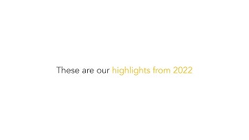 Our Highlights from 2022