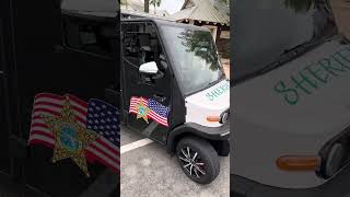 Sumter County, Florida SHERIFF ELECTRIC GOLF CART Cruiser ! Is It Atomic ?