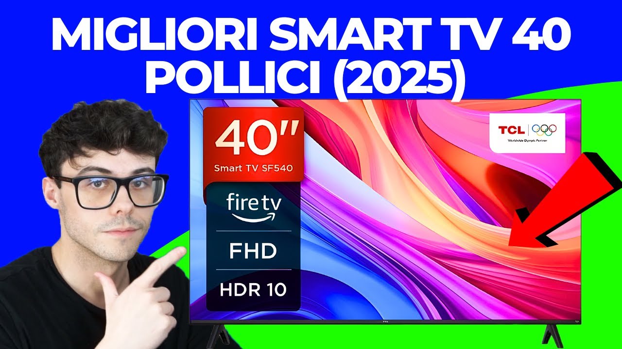 smart tv da 40 pollici