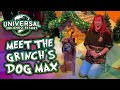 Meet and Greet with the Grinch’s Dog Max on the Universal Holiday Tour 2022