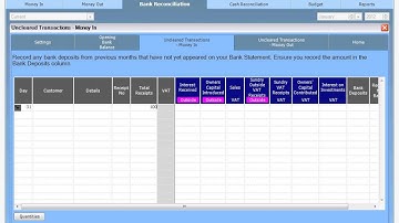 How to Record Your Opening Bank Balance in Cashflow Manager Bookkeeping Program for Small Business