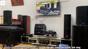 Hướng dẫn kết nối và sử dụng cơ bản XR12, Chất âm Turbo Sound kết hợp FX XR12, Hiền Lê audio