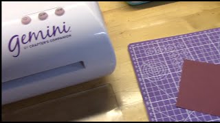 Mini Haul and Review Cutting Mats for use on the Gemini Cutting Machine