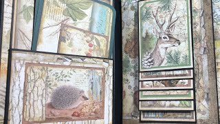 Stamperia Forest Mini Album Tutorial - pt6