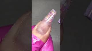 How To Encapsulate Glitter in Full Nail Tips