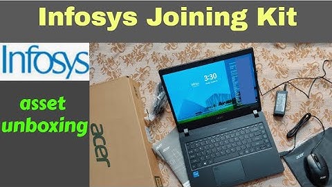 INFOSYS Joining Kit unboxing // Infosys provided assets