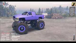 Обзор модов на SpinTires (Dodge Ram 2500).