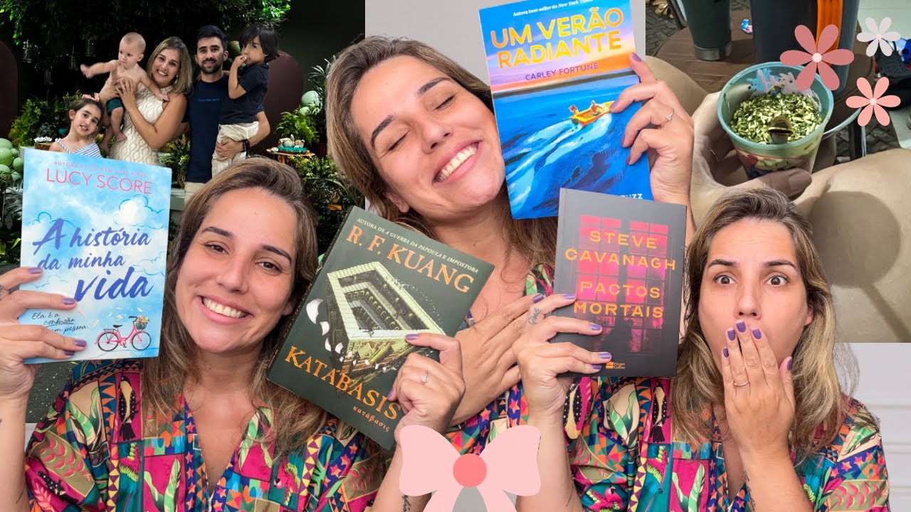 ✨ Li vários livros bons para indicar, desânimo constante e muito desabafo 🥺