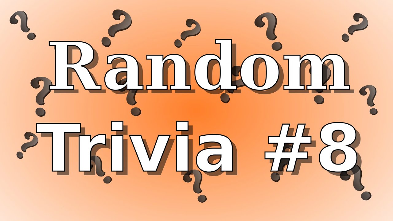 20 Question Multiple Choice Random Trivia 8 with Answers YouTube