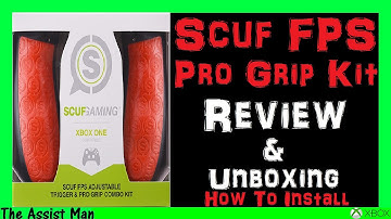 Scuf FPS Adjustable Trigger Stop & Pro Grip Combo Kit Review & How To Install - Xbox One