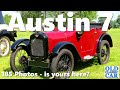 A collection of Austin 7 photographs - inc Ruby, Ulster, Ulsteroid, box saloon, special 1920s-2000s