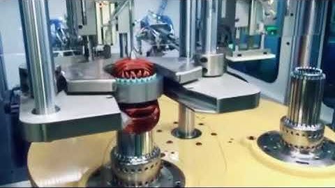 motor stator rotor copper coil automatic winding machine