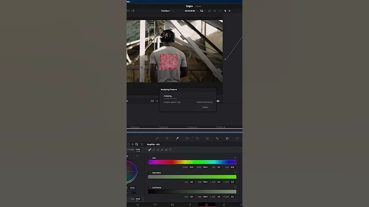 TRACK Logo on T-SHIRT with Surface Tracker in Davinci Resolve 18