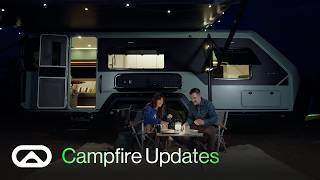 Campfire Updates Q3 2026 | Evotrex | Off-Grid RV Trailer