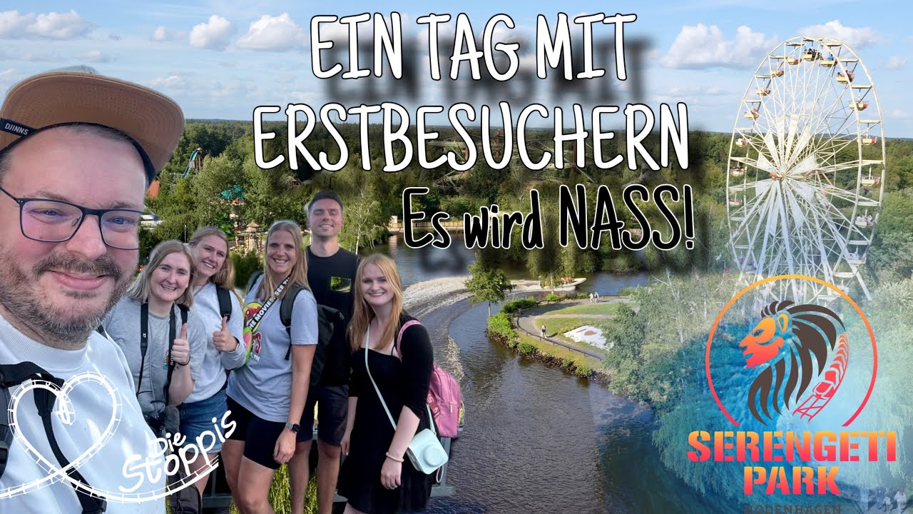 Serengeti-Park 2024 | Ein Tag mit Erstbesuchern | Es wird NASS! 💦