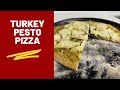 Whole Wheat Turkey Pesto Pizza