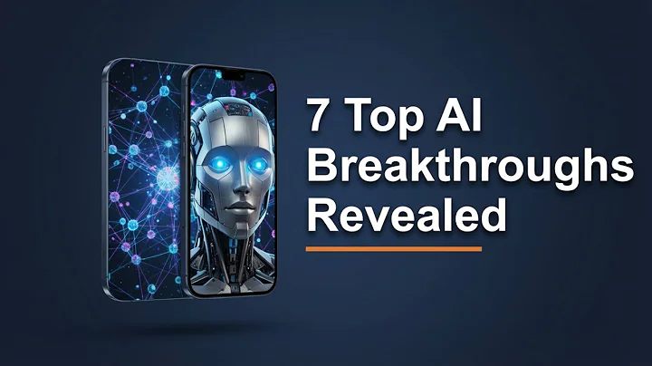 Unveiling the 7 Most Astonishing AI Breakthroughs Shaping Tomorrow