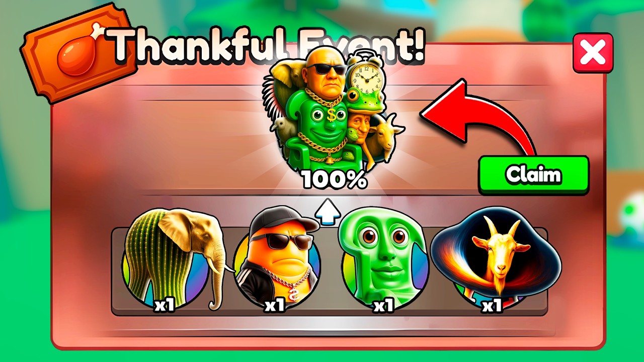 *НОВОЕ* Благодарственное обновление события в Brainrot Evolution! (Roblox)