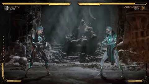 MK11 Frost-byte tech: double-bomb optimal meterless damage (also disables opponent breakaway)