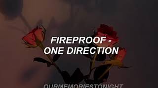 Fireproof lyrics by One Direction 2020