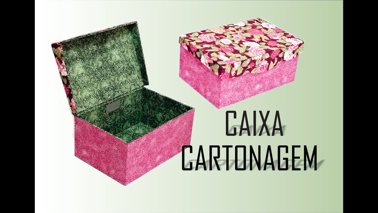 CAIXA CARTONAGEM - TAMPA BASCULANTE