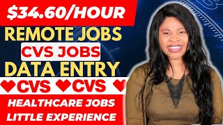 Desirable Work From Home Data Entry Jobs in CVS Healthcare (2024)