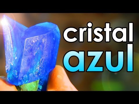 Como fazer cristal azul em casa