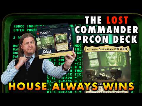 Is It Worth It To Buy The Lost Fallout Commander Precon: House Always Wins 