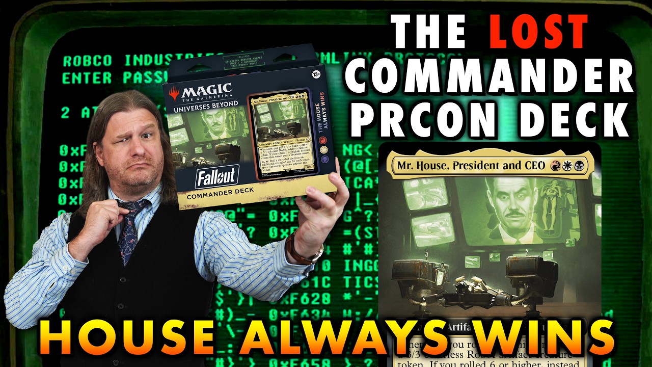 fallout mtg commander precons Amazon.com: Magic: The Gathering Fallout Commander Deck main image 1