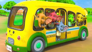 Ek Mota Hathi School Chala | एक मोता हाथी | Popular Hindi Rhymes - Zappy Zoo