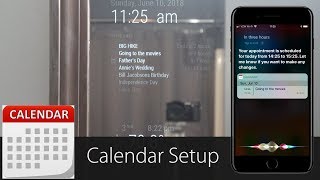 SMART MIRROR | Calendar Setup