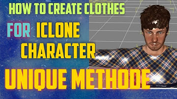 How to make clothes for iclone character