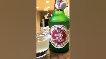 TRADER JOE’s TRIPLE GINGER BREW SPARKLING BEVERAGE #traderjoes #ginger #beverage