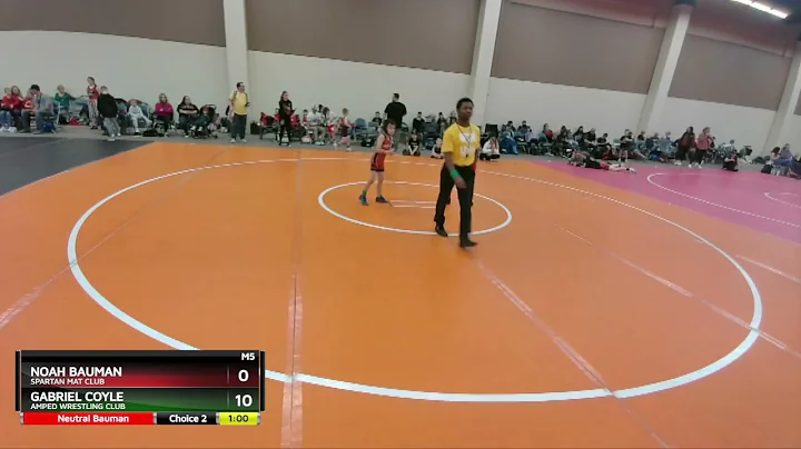 56 Lbs Round 5 - Gabriel Coyle, Amped Wrestling Cl...
