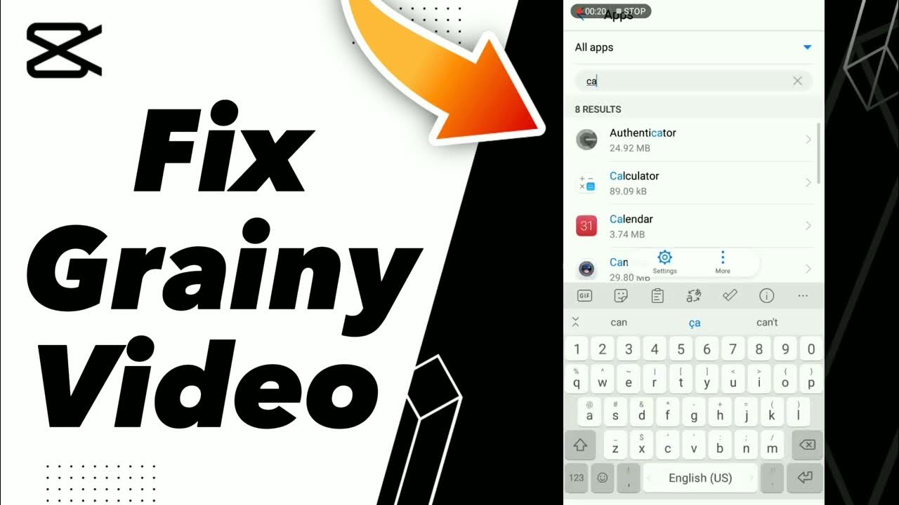 How to Fix Grainy Video on capcut YouTube