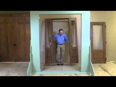 Installing A Sidelight--Door--Sidelight Unit