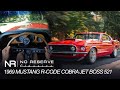 (4K) POV TEST DRIVE  1969 Ford Mustang Boss 521 R-Code Cobra Jet - FOR SALE 1800562715