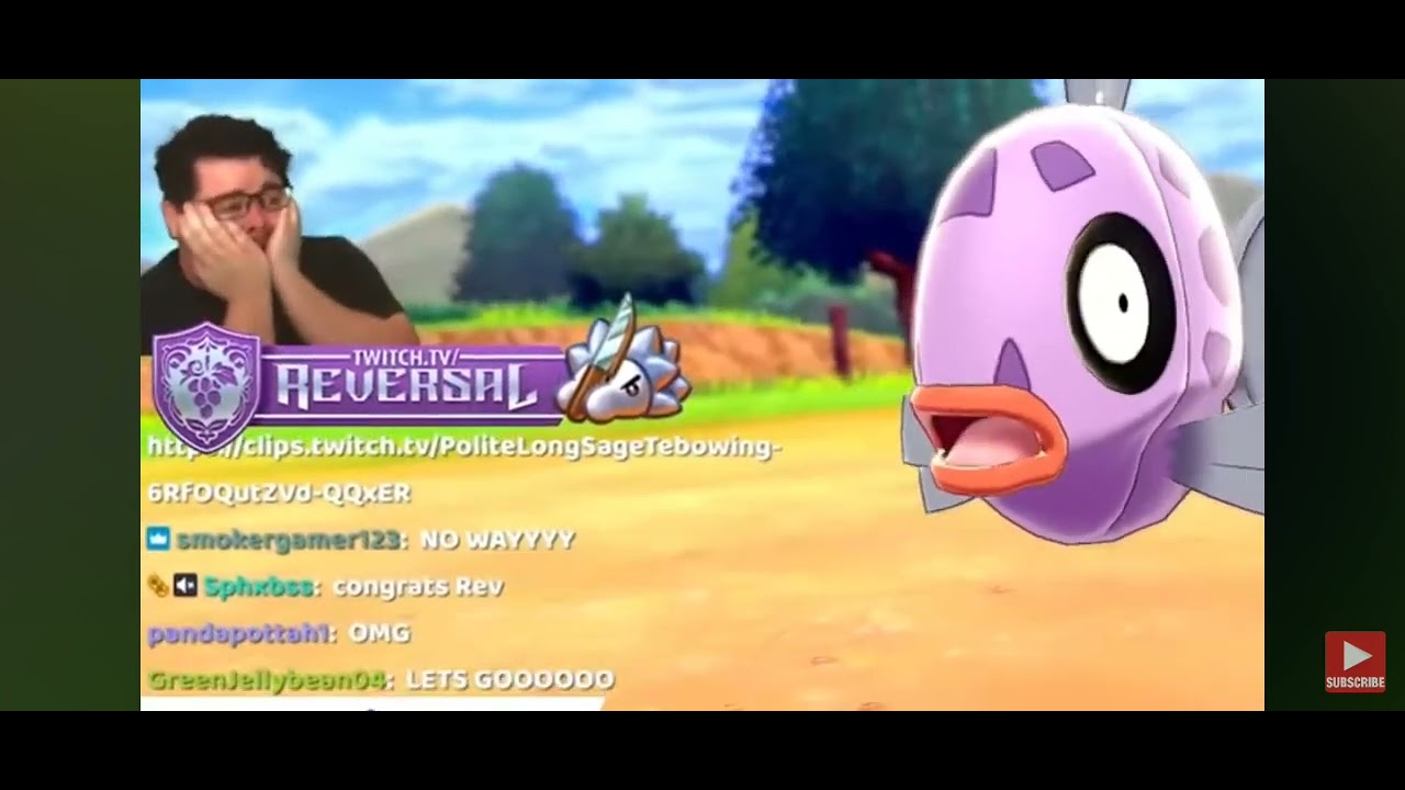 Reversal's Reaction To Finding Shiny Feebas After 4 Years Of Hunting!