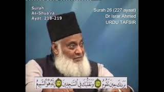 Surah 26 Ayat 218 Surah Shuara Dr Israr Ahmed Urdu