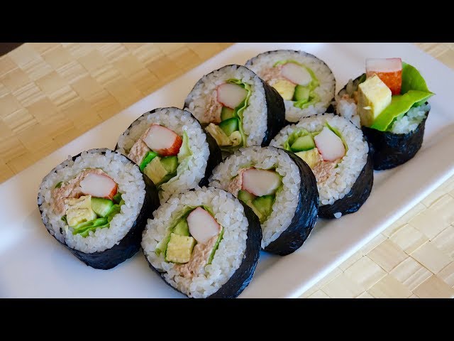 Salad Maki Recipe - Japanese Cooking 101
