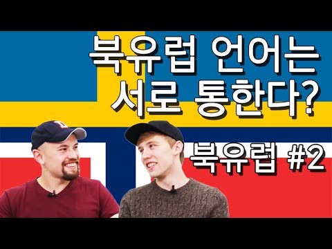 북유럽 언어들은 서로 통한다? / 북유럽 #2