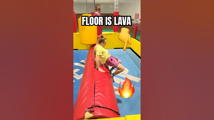 FLOOR IS LAVA CHALLENGE! 🤯