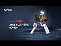 Introducing hohem isteady xe kit   3axis smartphone stabilizer with magnetic fill light