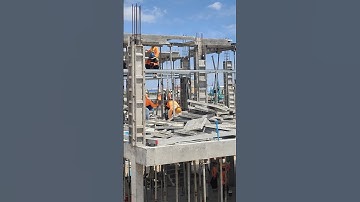 Technical Install aluminium formwork for concrete structure