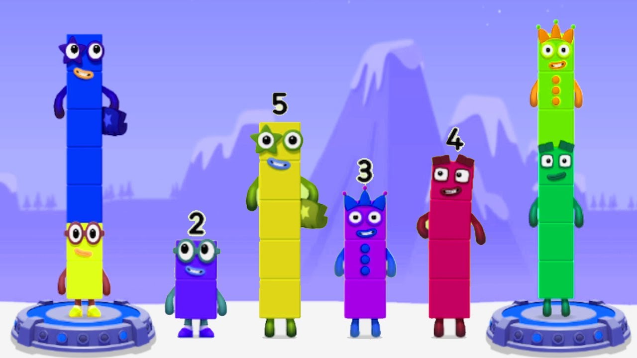 Numberblocks Learning Academy #51 - Numberblocks 3 5 2 - Numberblocks ...